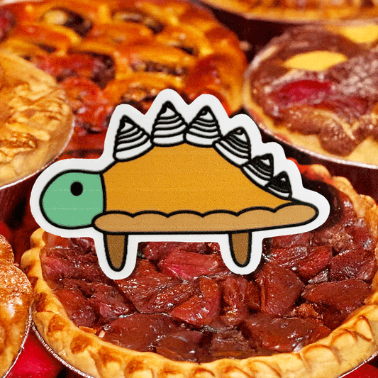 Stego-Pie-saurus Sticker - Thankful Critters